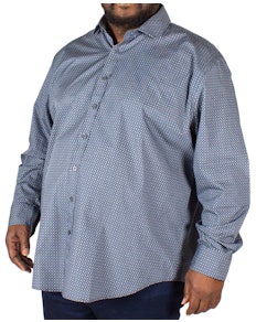 Peter Gribby Daisy Print Shirt Indigo