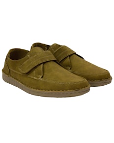 Dr Keller Robson Moccasin Velcro Shoe Tan