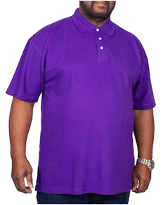 RTY Pique Polo Shirt Purple