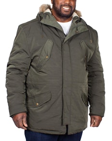 Espionage Parka Coat Olive