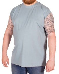 Metaphor Sleeveless T-Shirt Blue