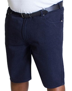 Bigdude Lightweight Denim Shorts Indigo