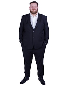 Hugo James Hazan Suit Black