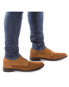 Lambretta Fleet Camel Gibson Suede Shoe
