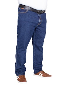 Wrangler Texas Stretch Jeans Grained Blue Tall
