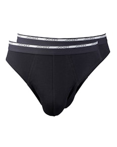 Jockey 2 Pack Classic Black Briefs