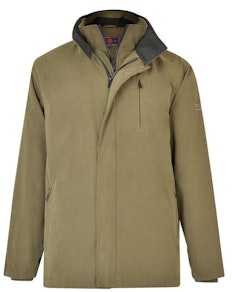 KAM Smart Soft Touch Coat Khaki