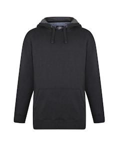 KAM Crew Neck Hoody Black