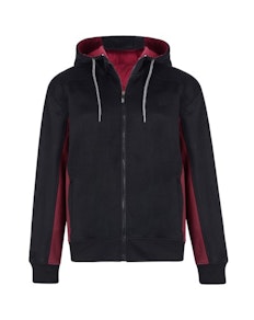 KAM Underarm Stripe Hoody Black