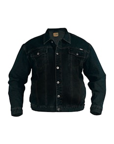 Duke Black Western Style Trucker Denim Jacket