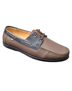 D555 Burch Boat Shoe Brown