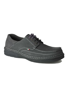 D555 Drake Casual Lace Up Shoe Black