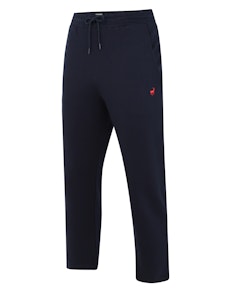 Bigdude Open Hem Loop Back Joggers Navy