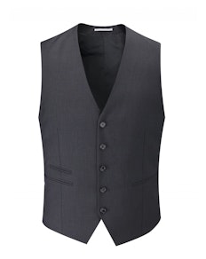 Skopes Superfine Twill Waistcoat- Charcoal