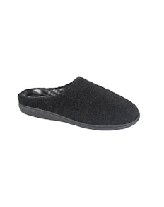 Zedzzz Black Tony Mule Slipper