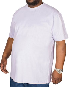 Bigdude Plain Crew Neck T-Shirt Purple